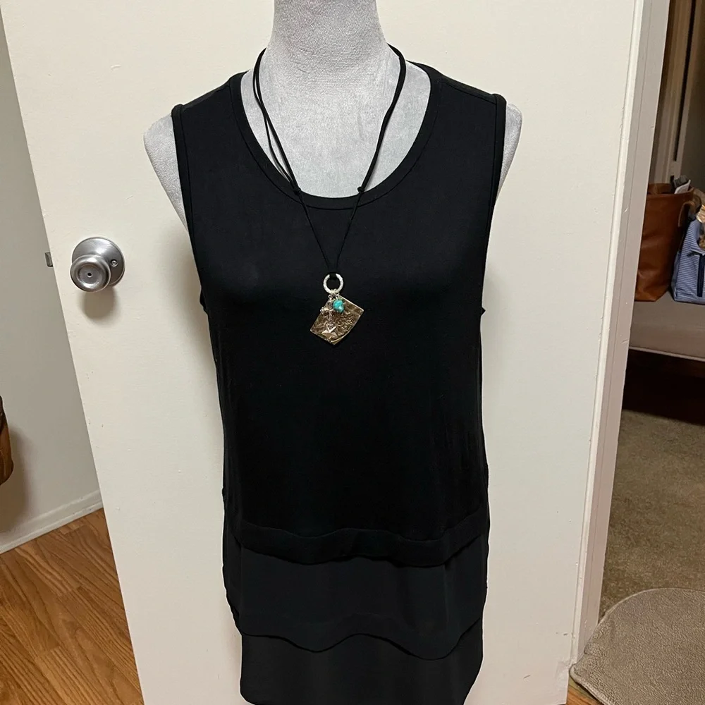 MICHAEL Michael Kors Black Tank Top - Picture 2 of 10